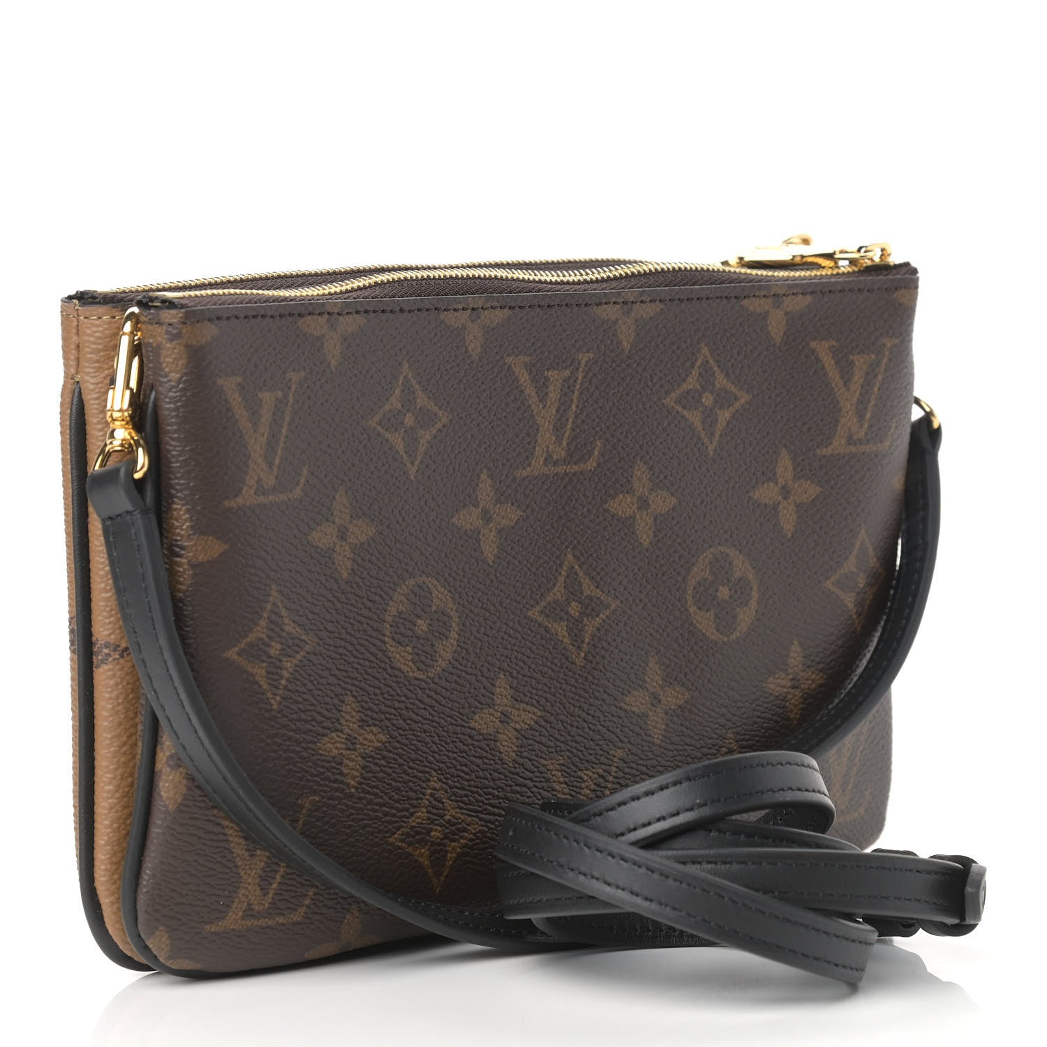 Louis Vuitton Reverse Monogram Giant Double Zip Pochette 3 of 11
