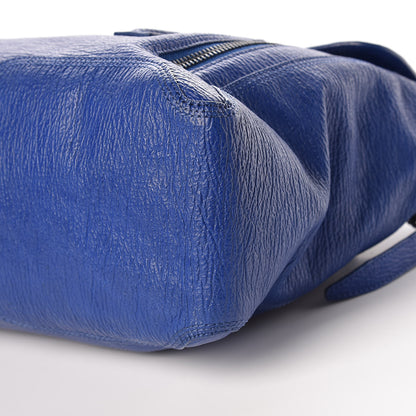 3.1 Phillip Lim 3.1 Textured Calfskin Large Pashli Satchel Cobalt 9 of 10