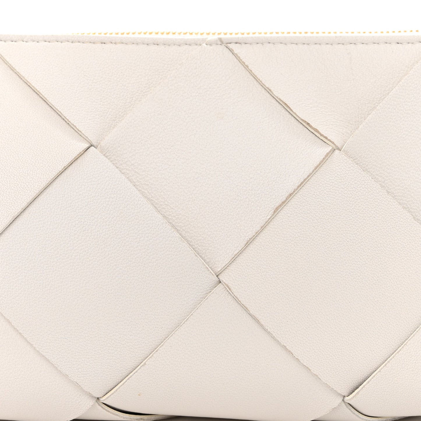 Nappa Maxi Intreccio Exploded Shoulder Bag Chalk