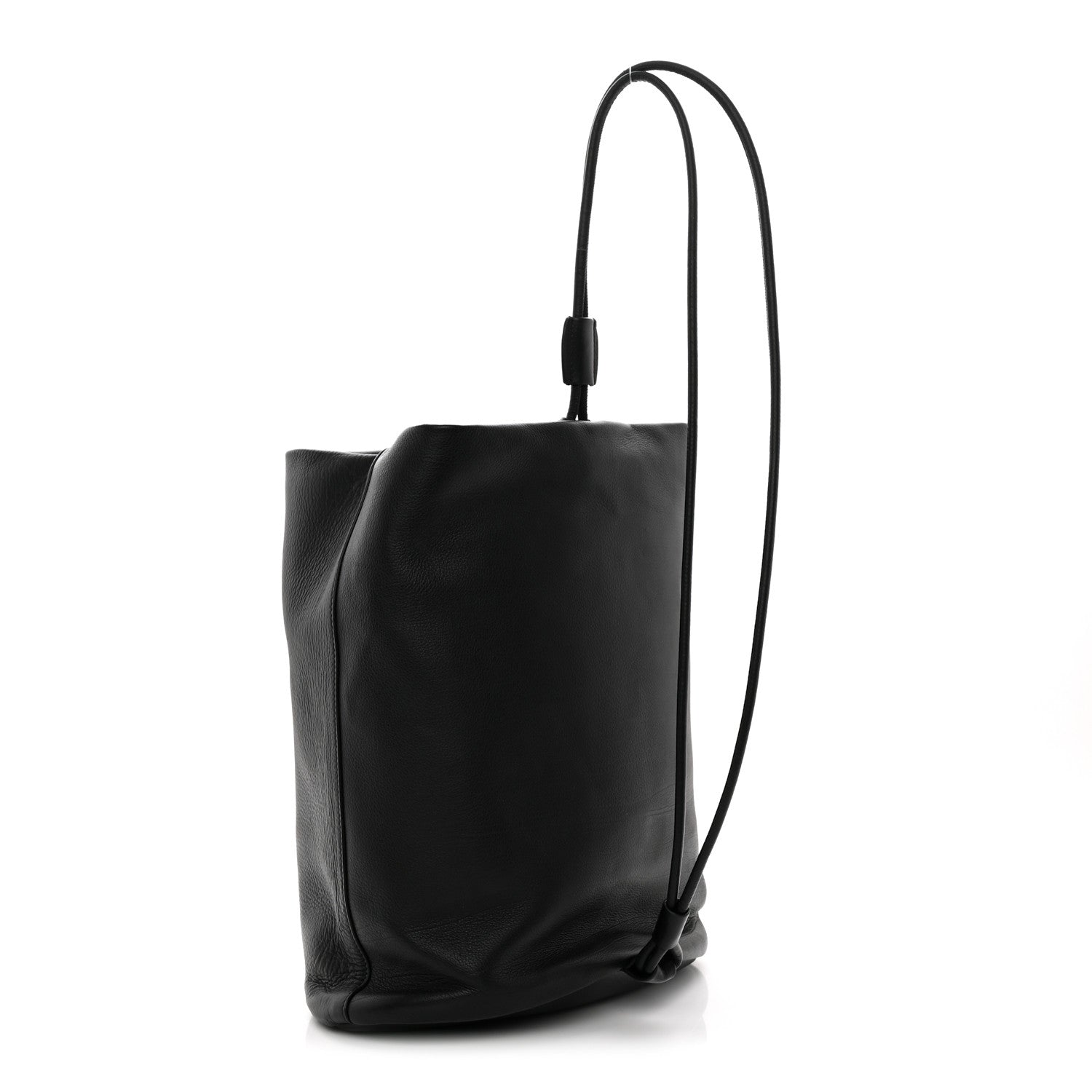 The Row Grained Calfskin Joe Backpack Black 3 of 9