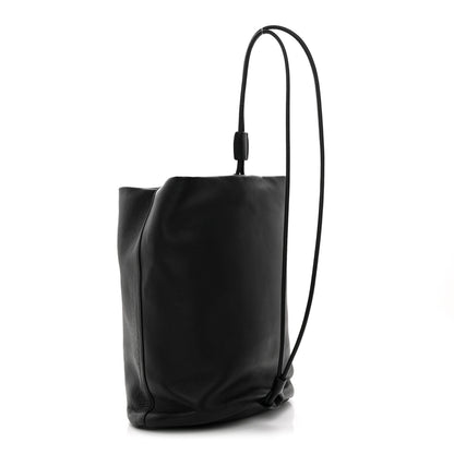 The Row Grained Calfskin Joe Backpack Black 3 of 9