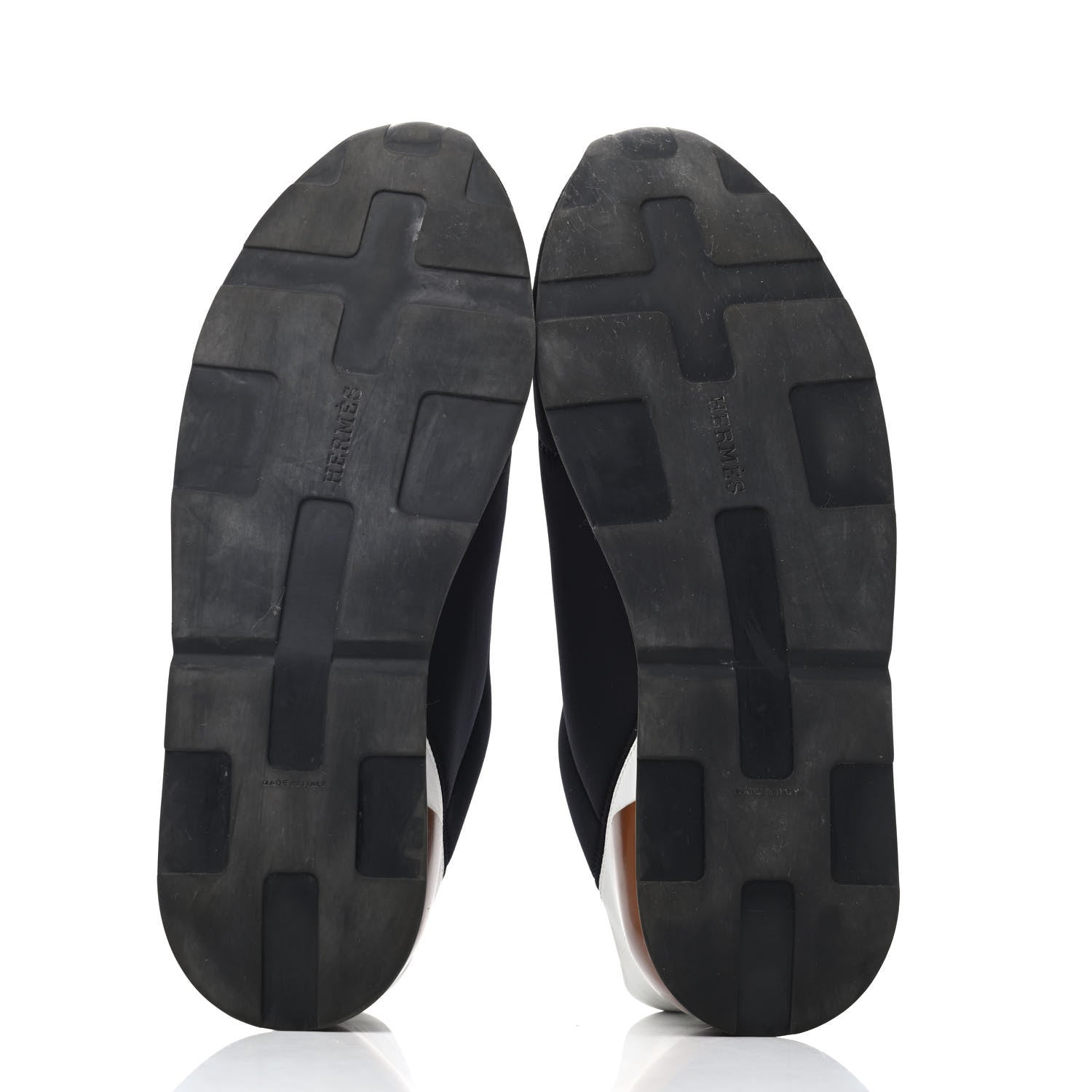 Hermes Technical Canvas Sneakers 38 Black 4 of 4