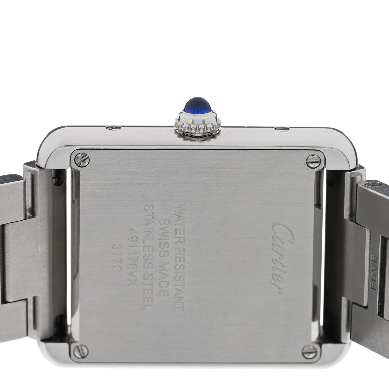 Cartier Stainless Steel 24mm Tank Solo Quartz Watch 4 of 5