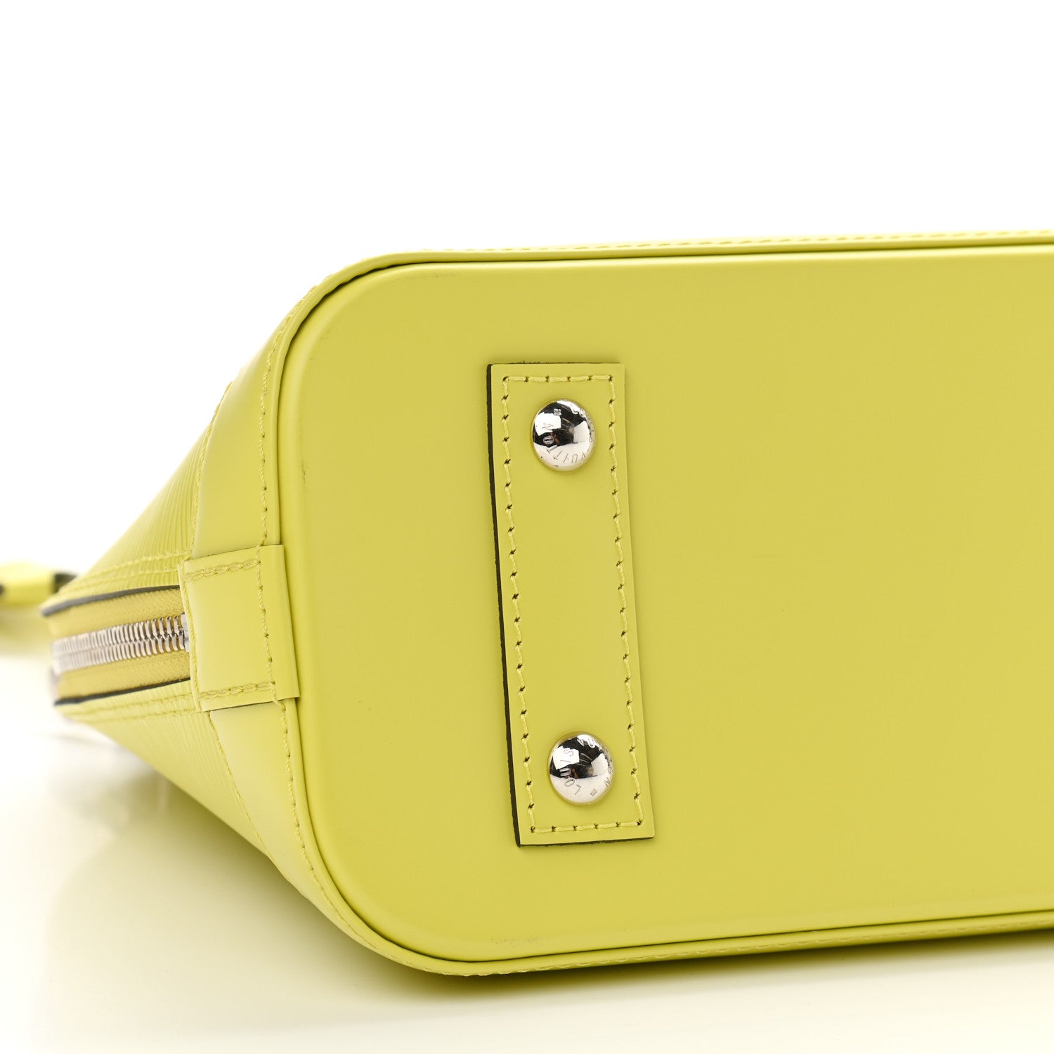 Louis Vuitton Epi Jacquard Alma BB Yellow Citron 8 of 10