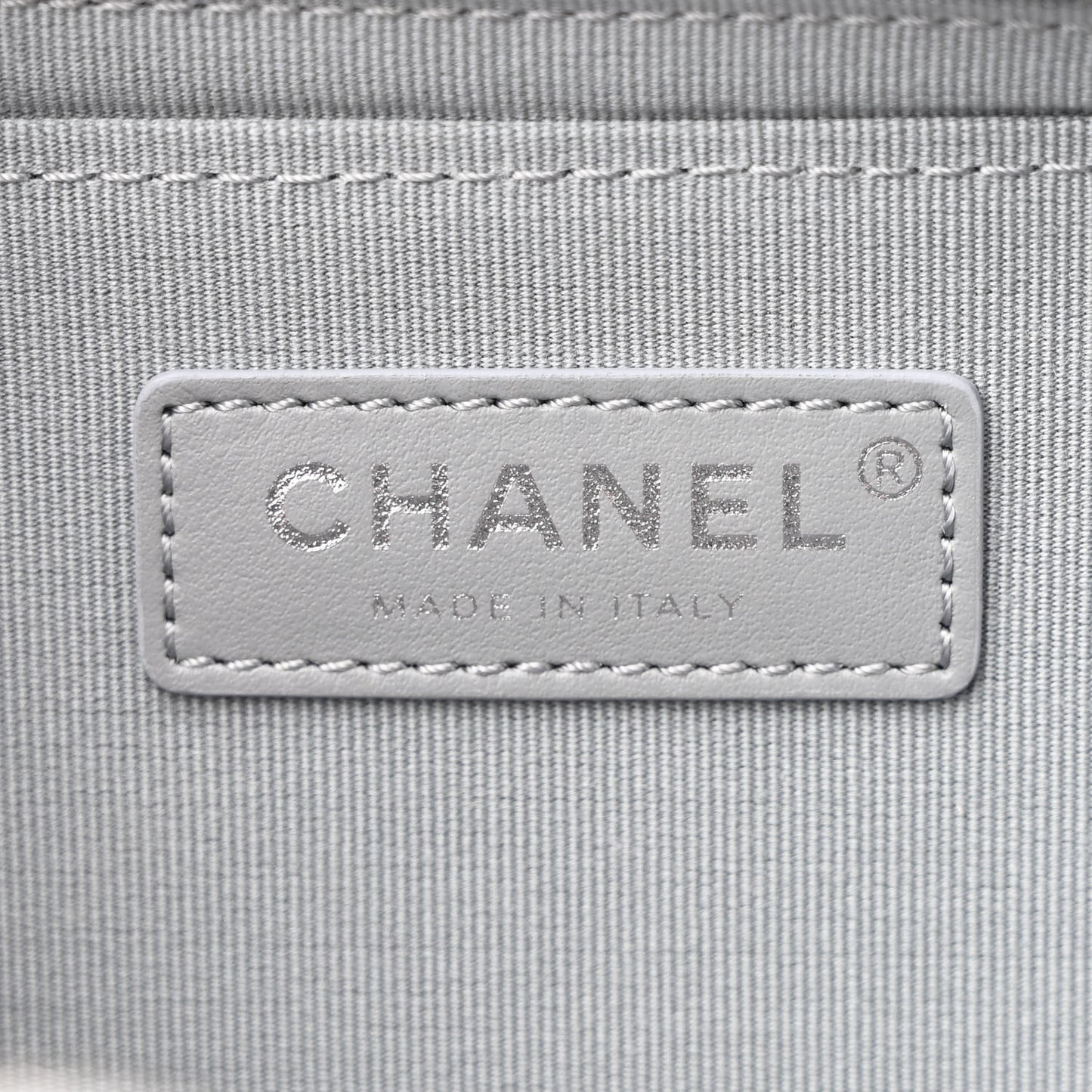 Metallic Lambskin Like A Wallet Flap Silvery Black