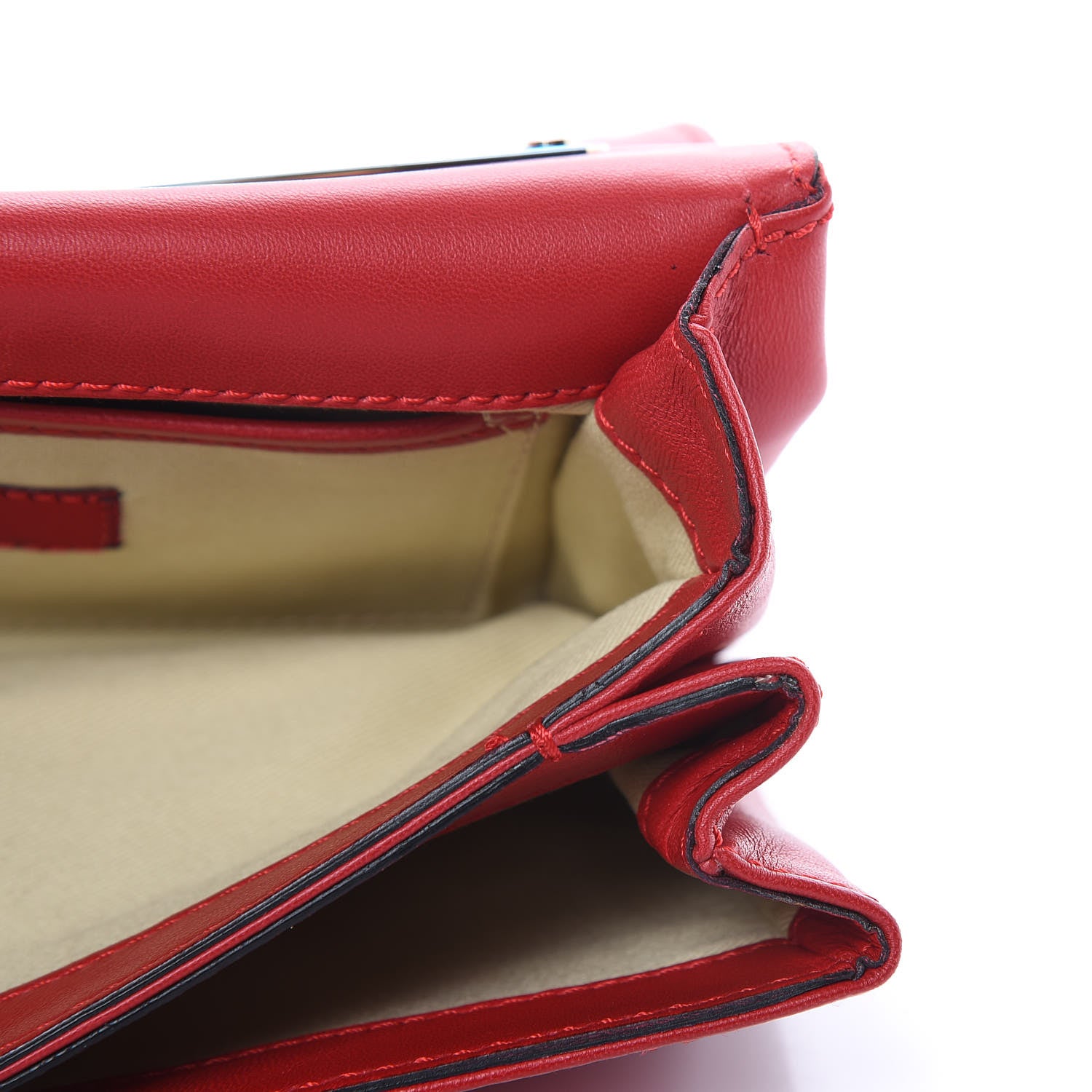 Valentino Garavani Nappa Va Va Voom Shoulder Bag Red 10 of 10