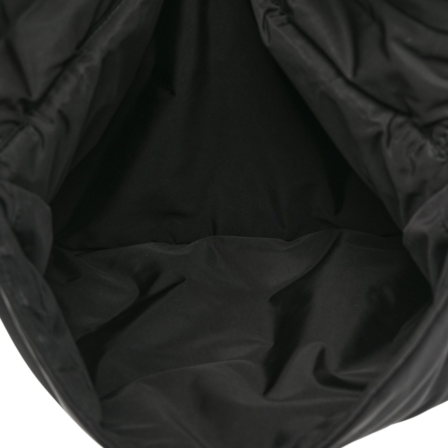 HOMME Nylon Saddle Messenger Bag Black
