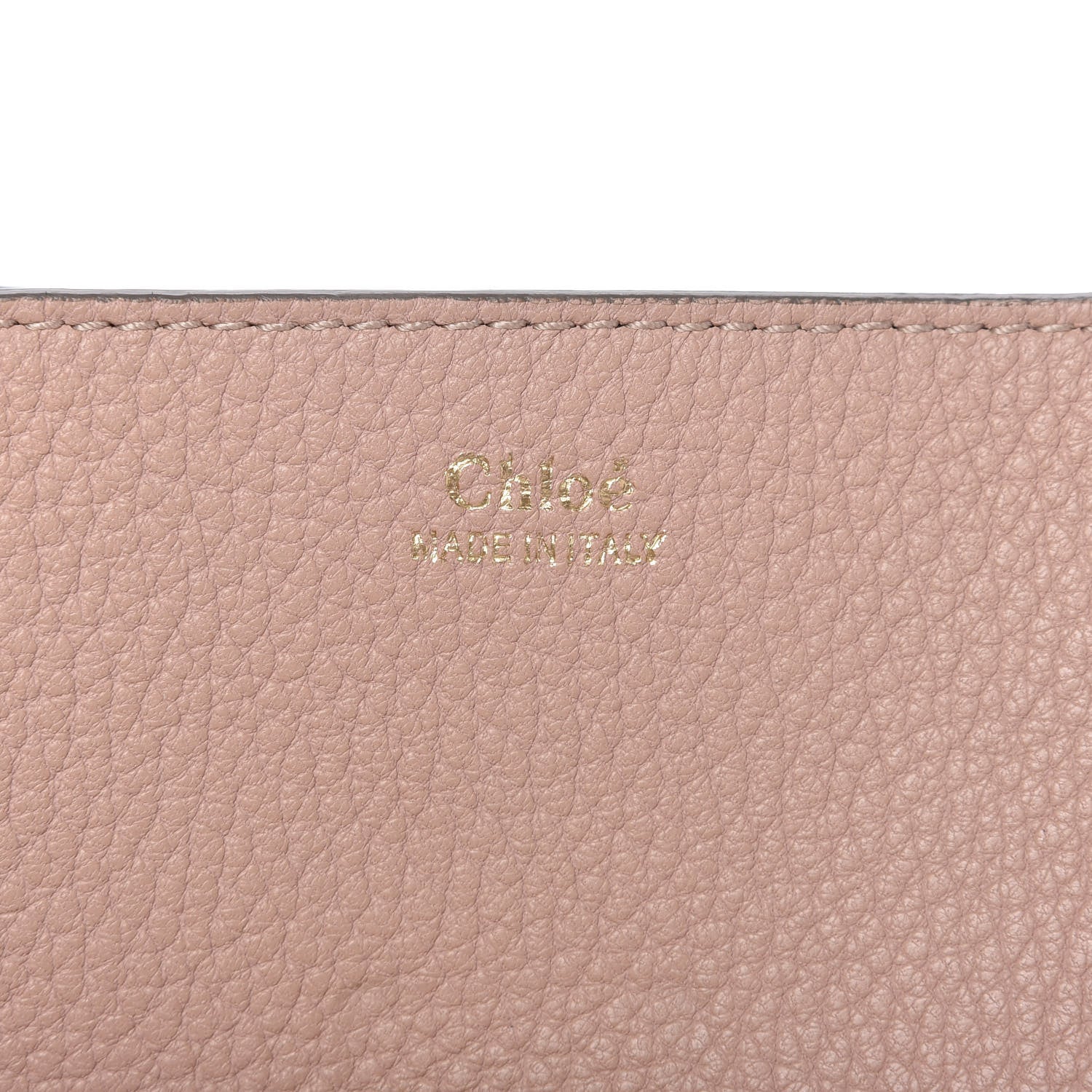 Chloe Grained Lambskin Drew Shoulder Bag Cement Pink 8 of 8