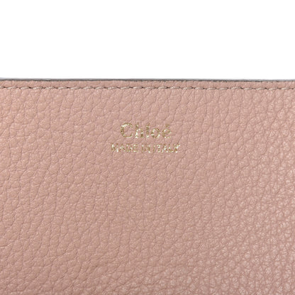 Chloe Grained Lambskin Drew Shoulder Bag Cement Pink 8 of 8