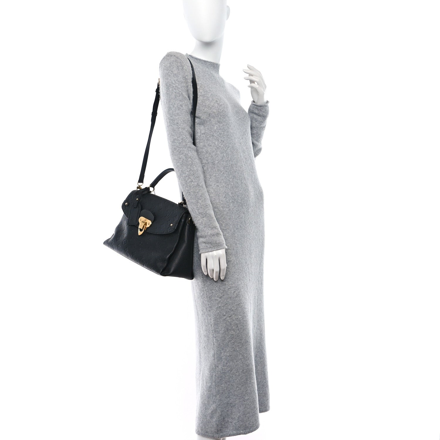Louis Vuitton Empreinte Georges MM Black 3 of 9