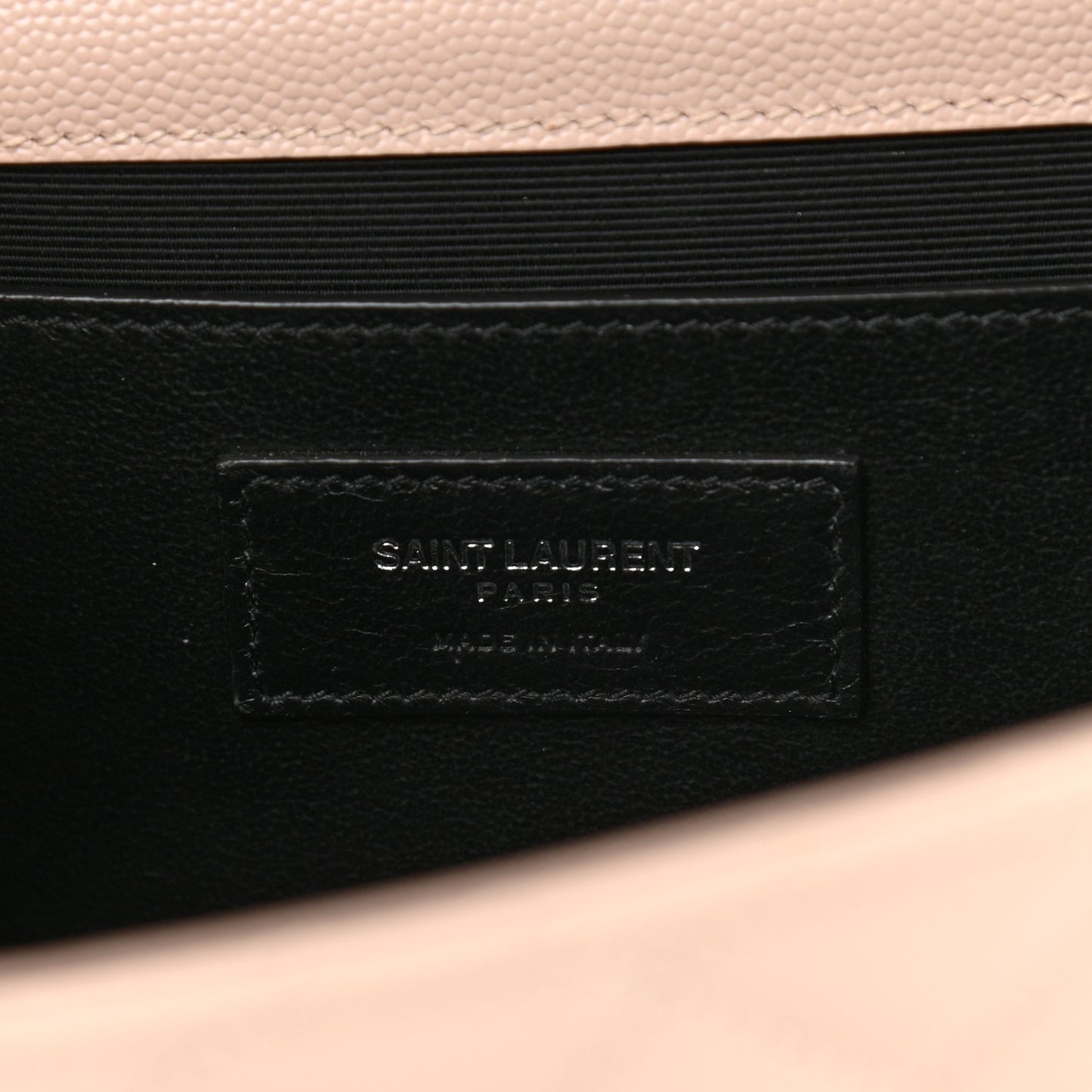 Grain De Poudre Textured Mixed Matelasse Medium Triquilt Monogram Satchel Marble Pink