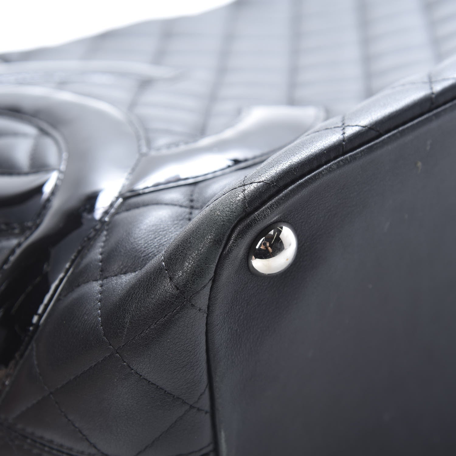 Chanel Calfskin Quilted Large Cambon Tote Black 9 of 18