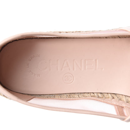 Chanel Mesh Grosgrain CC Espadrilles 36 Pink 9 of 10