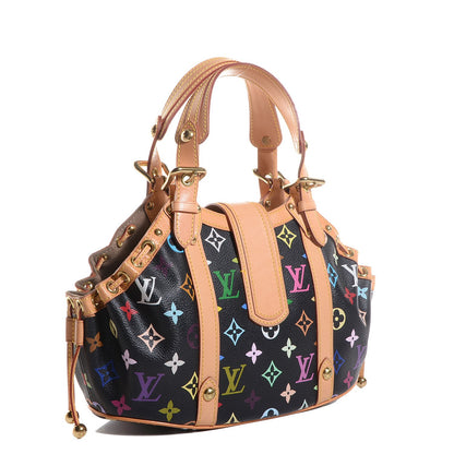 Louis Vuitton Monogram Multicolor Theda GM Black 3 of 7