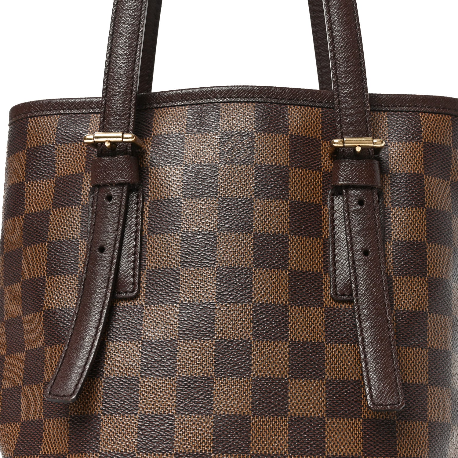 Louis Vuitton Damier Ebene Marais Bucket 23 7 of 9