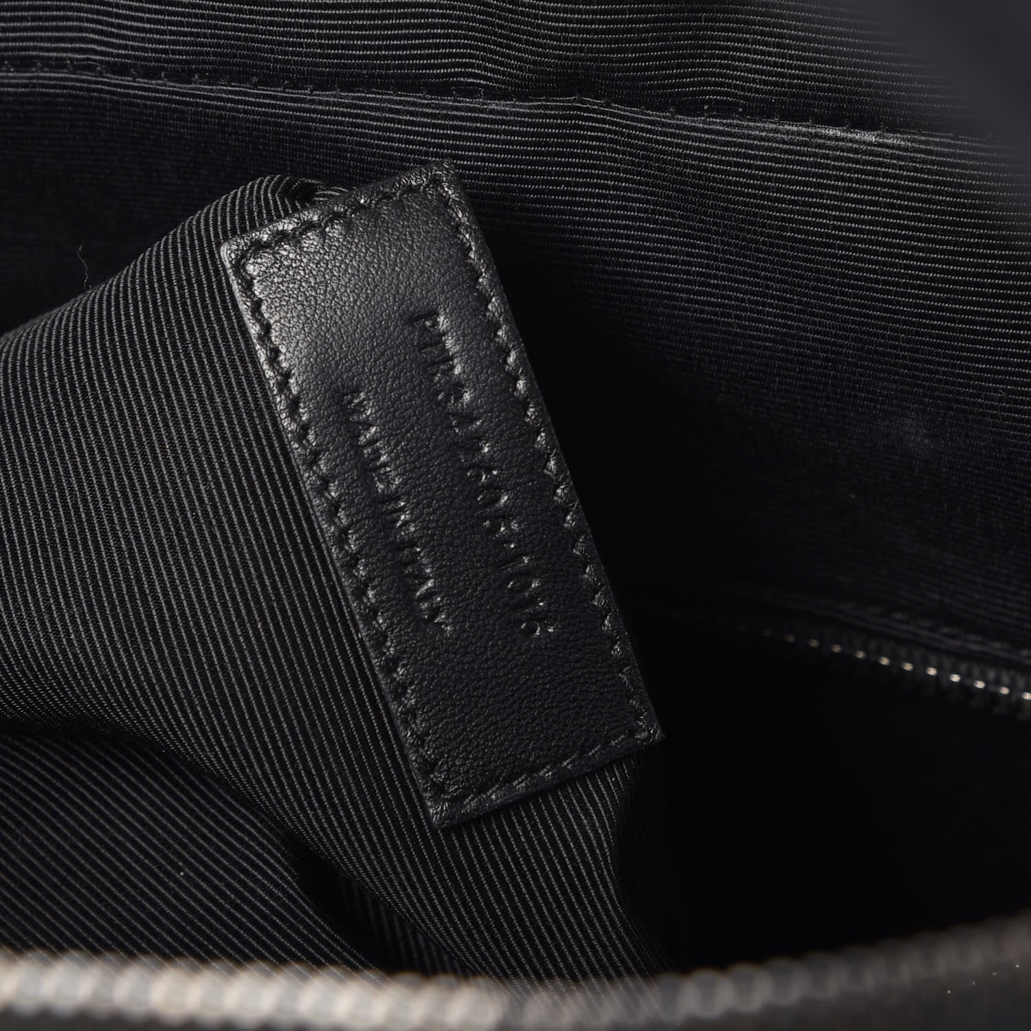 Saint Laurent Grain de Poudre Medium Museum Briefcase Black 7 of 8