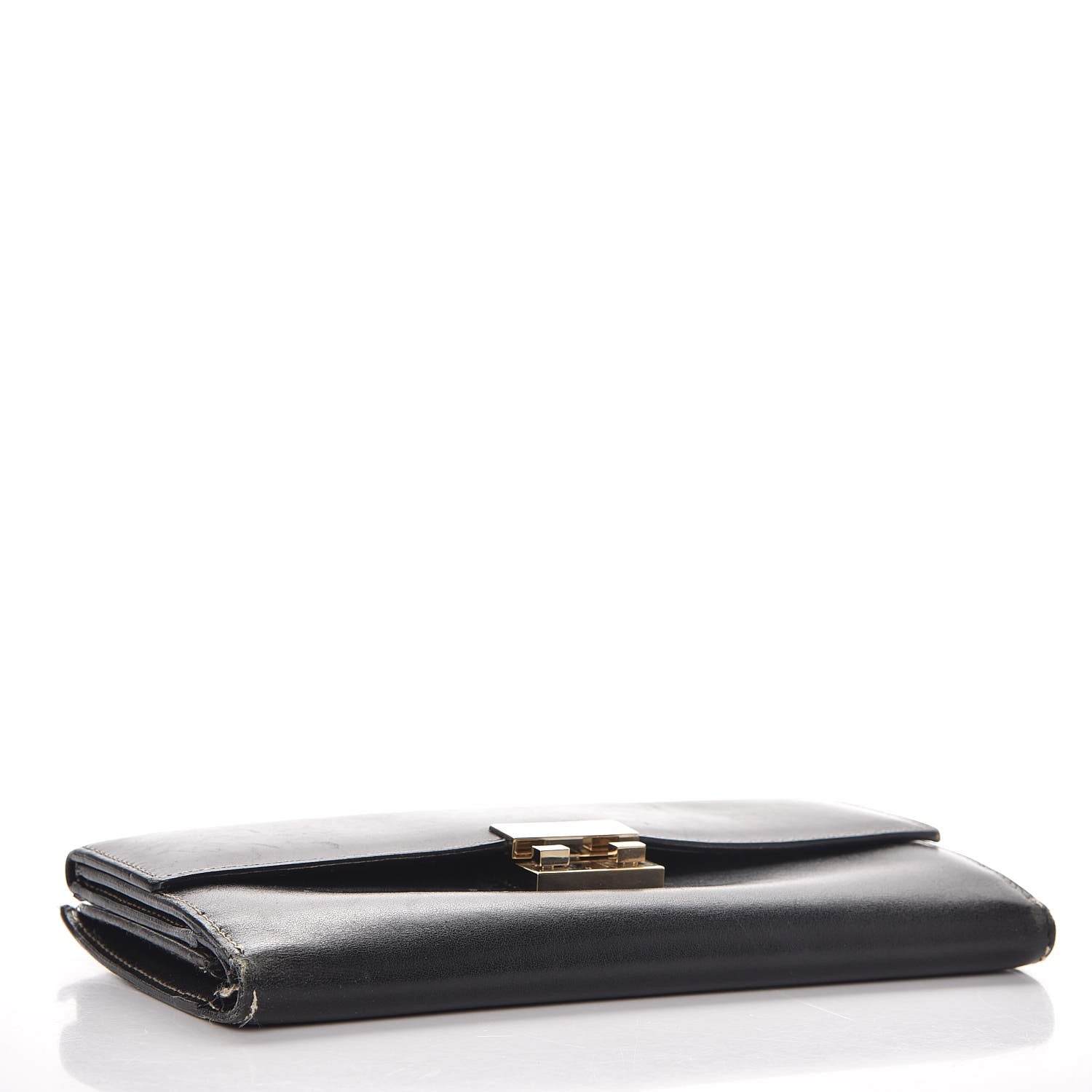 Gucci Smooth Calfskin Continental Flap Wallet Black 4 of 11