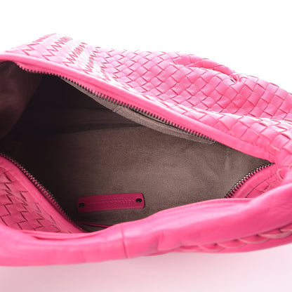 Bottega Veneta Nappa Intrecciato Medium Belly Veneta Hobo Rosa Shock 7 of 9