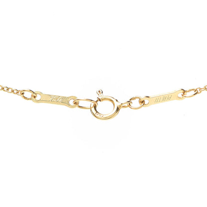 Tiffany 18K Yellow Gold 16mm Elsa Peretti Open Heart Pendant Necklace 4 of 6