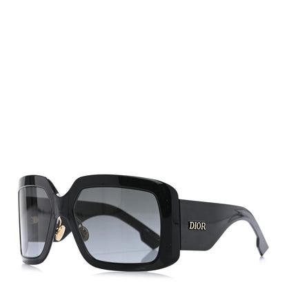 Christian Dior Acetate DiorSo Light 2 Shield Sunglasses Black 1 of 6
