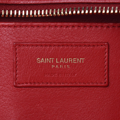 Saint Laurent Calfskin Small Classic Y Cabas Rouge Orient 7 of 15