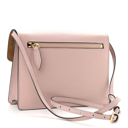 Burberry Derby Calfskin House Check Small Macken Crossbody Bag Pale Orchid 3 of 11