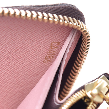 Louis Vuitton Monogram Clemence Wallet Rose Ballerine 7 of 8