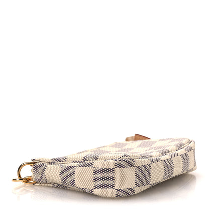 Louis Vuitton Damier Azur Mini Pochette Accessories 3 of 10