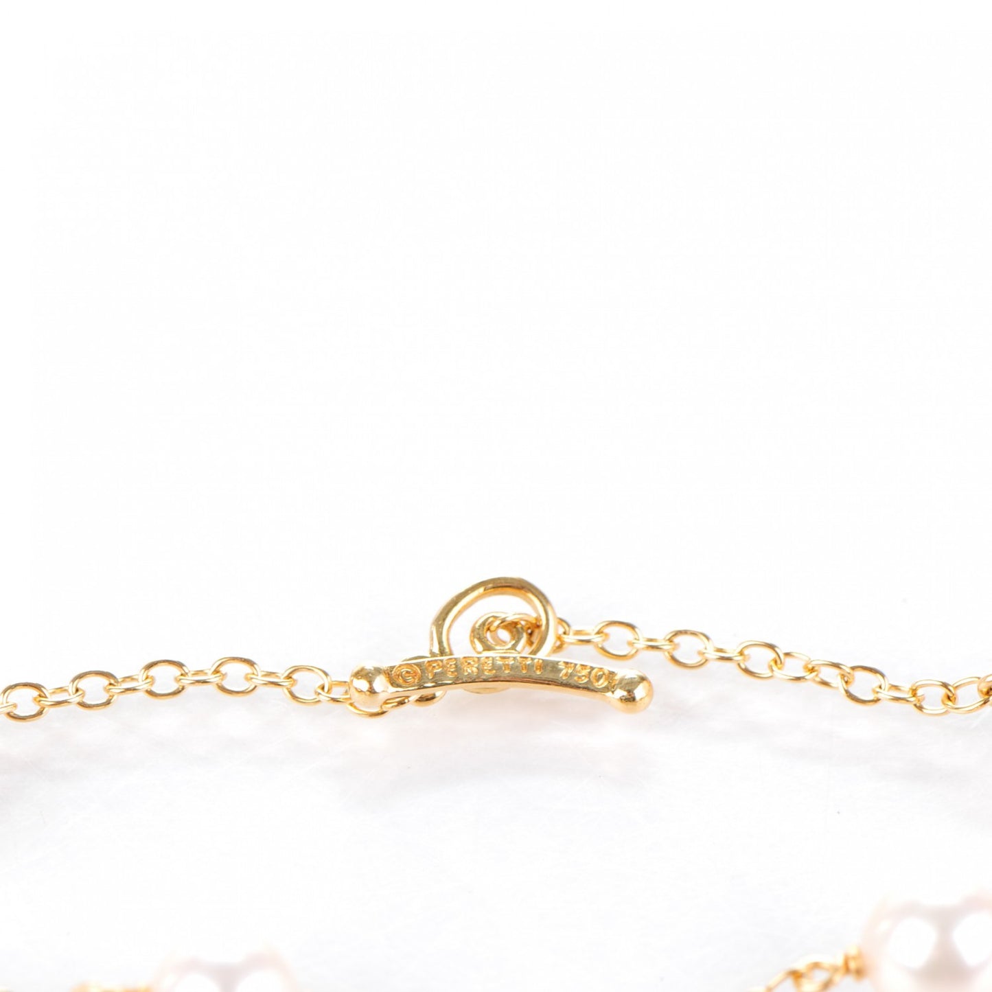 18K Yellow Gold Pearl 5.5-6mm Elsa Peretti Pearls By The Yard Bracelet