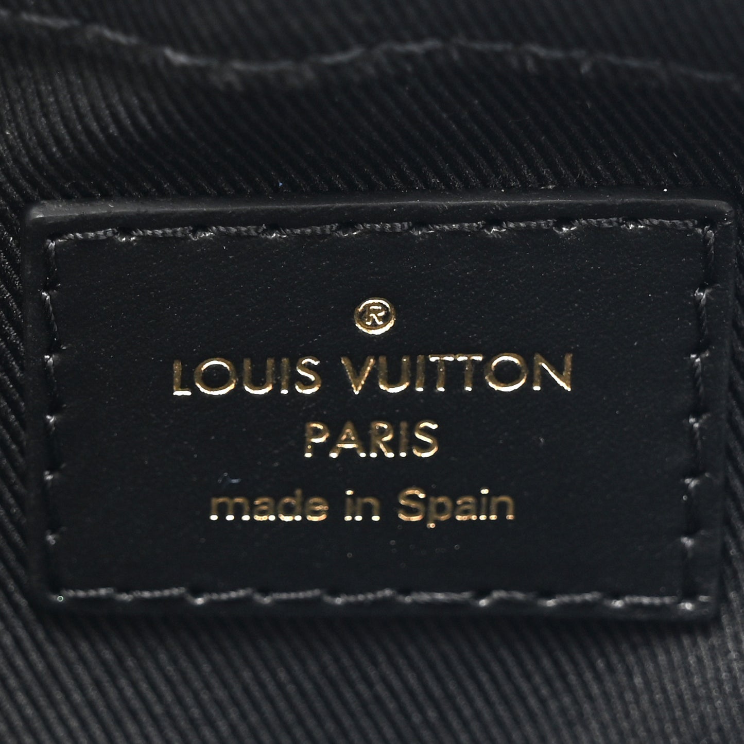 Monogram Saintonge Black