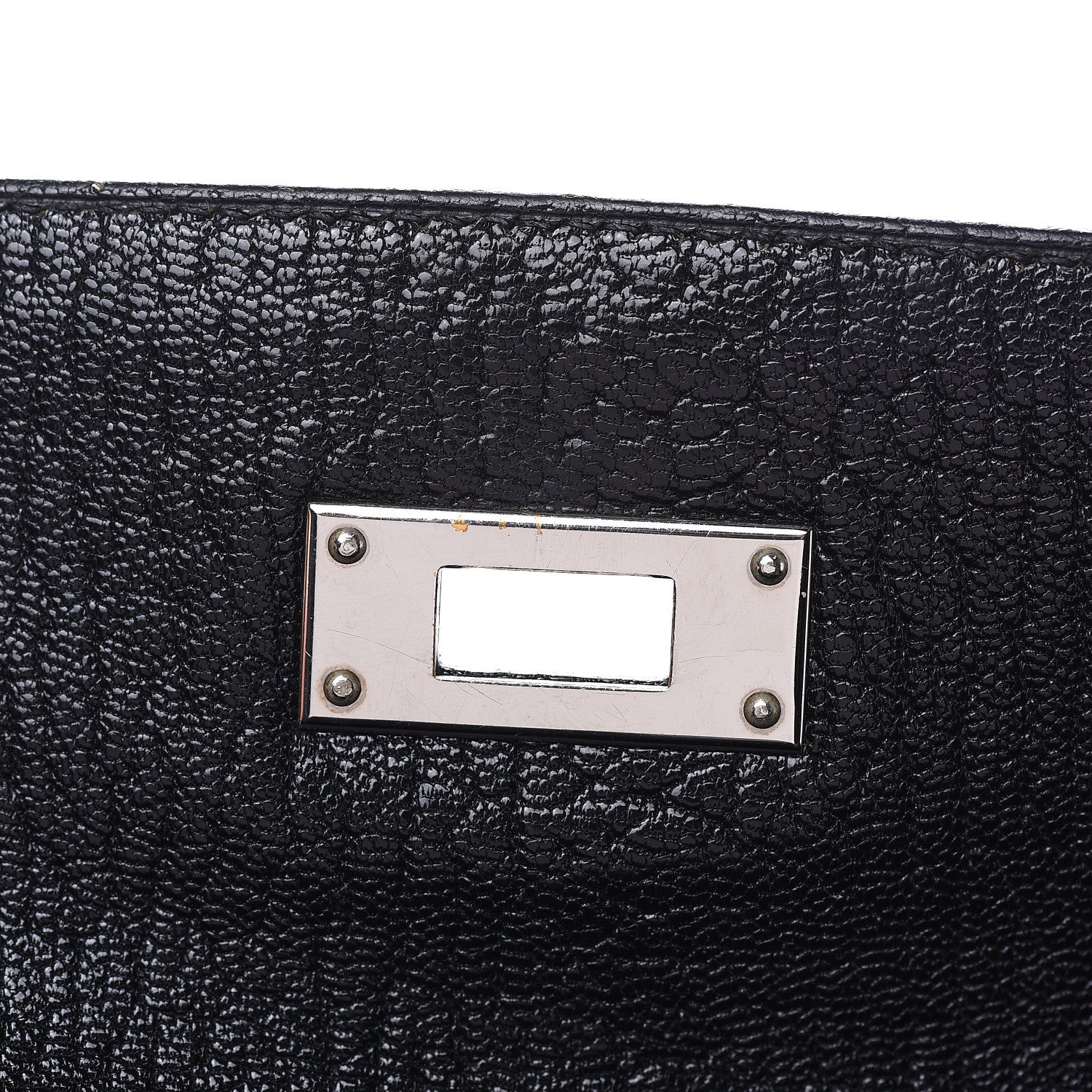 Hermes Chevre De Coromandel Kelly Retourne 35 Black 17 of 35