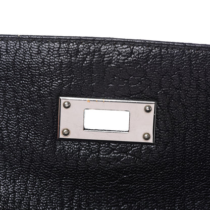 Hermes Chevre De Coromandel Kelly Retourne 35 Black 17 of 35