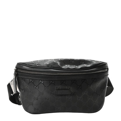 Gucci Imprime Monogram Belt Bag Black 1 of 10