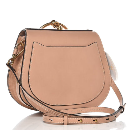 Chloe Calfskin Suede Medium Nile Bracelet Bag Biscotti Beige 3 of 7