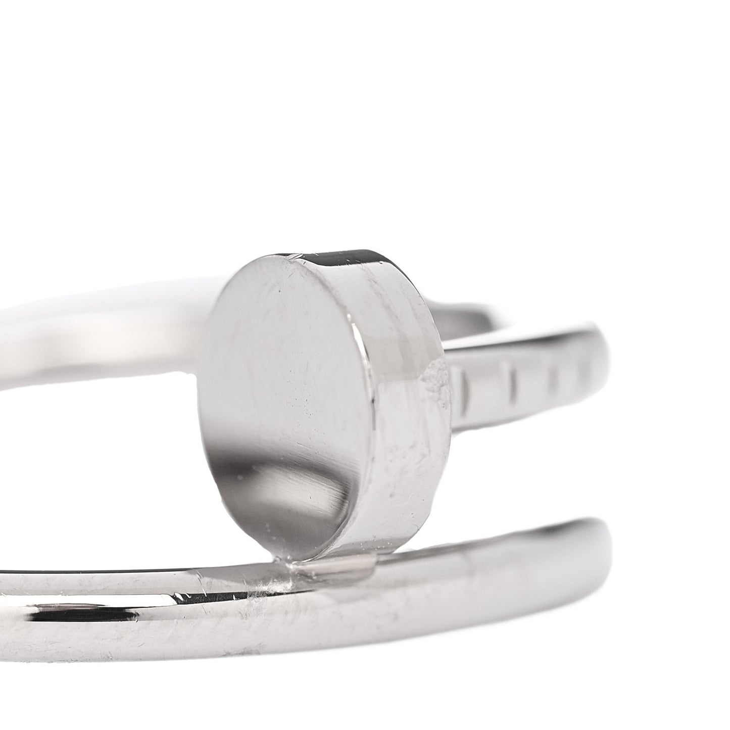 18K White Gold Small Juste Un Clou Ring 54 7