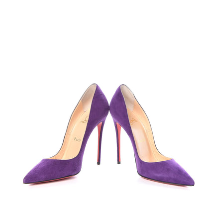 Christian Louboutin Suede So Kate 120 Pumps 37.5 Violet 5 of 11
