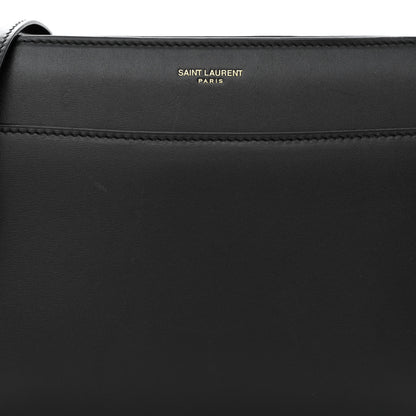 Saint Laurent Calfskin Reverse Satchel Black 8 of 12