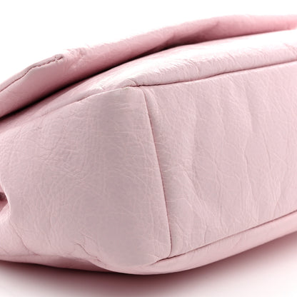 Balenciaga Arena Calfskin Mini Monaco Chain Shoulder Bag Petal Pink 9 of 10