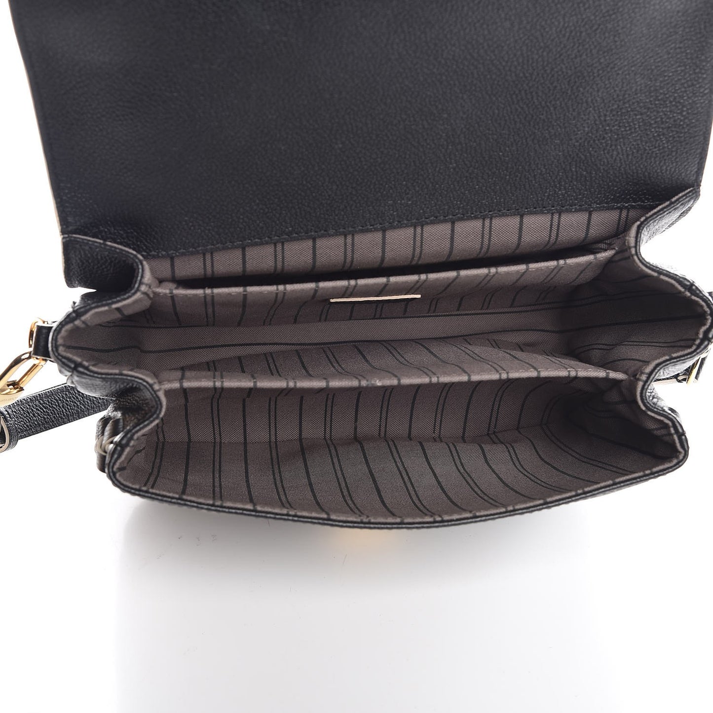 Empreinte Braided Pochette Metis Black