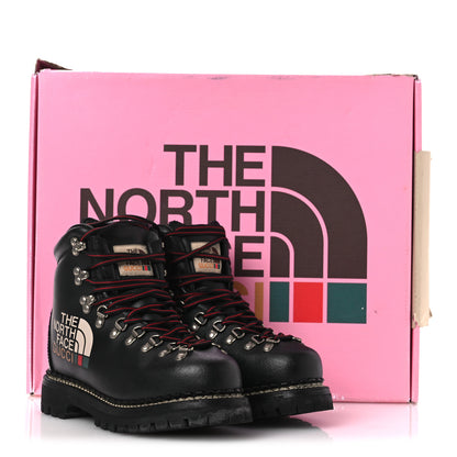 Gucci X THE NORTH FACE Calfskin Womens Hiking Ankle Boots 37.5 Black 12 of 12