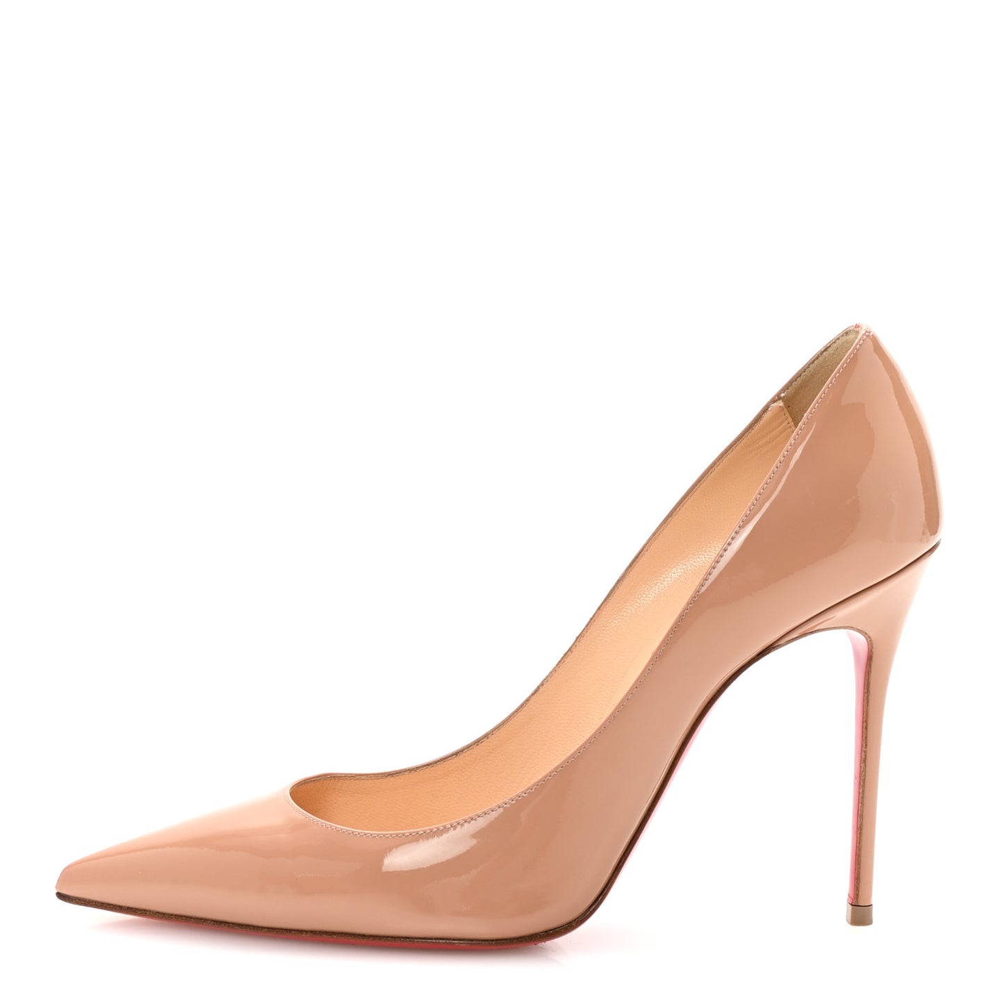 Patent Decollete 554 100 Pumps 38.5 Nude
