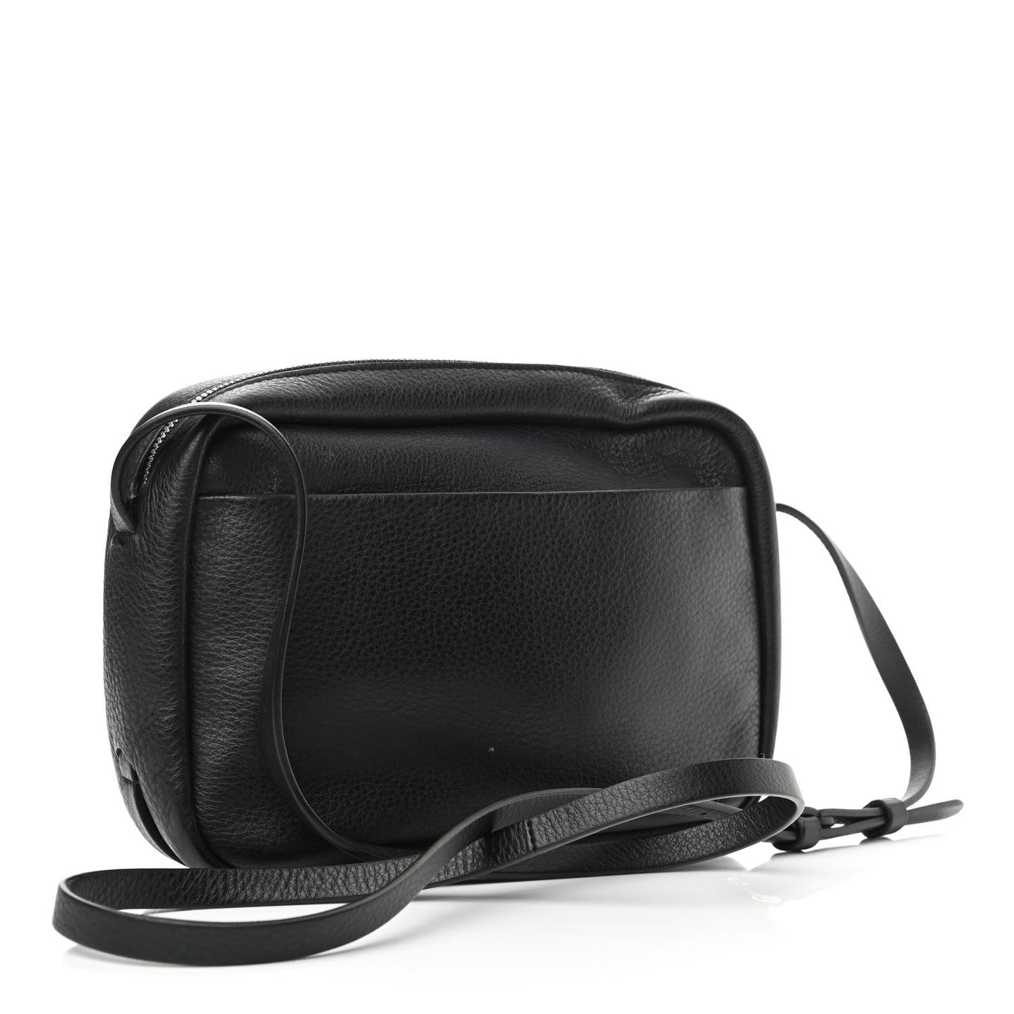 Calfskin Logo S Everyday Camera Bag Black