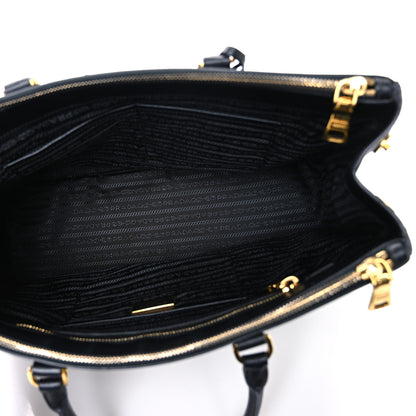 Prada Saffiano Lux Large Galleria Double Zip Tote Black 5 of 11