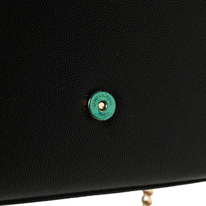 Saint Laurent Grain De Poudre Small Classic Monogram Kate Tassel Satchel Black 12 of 12