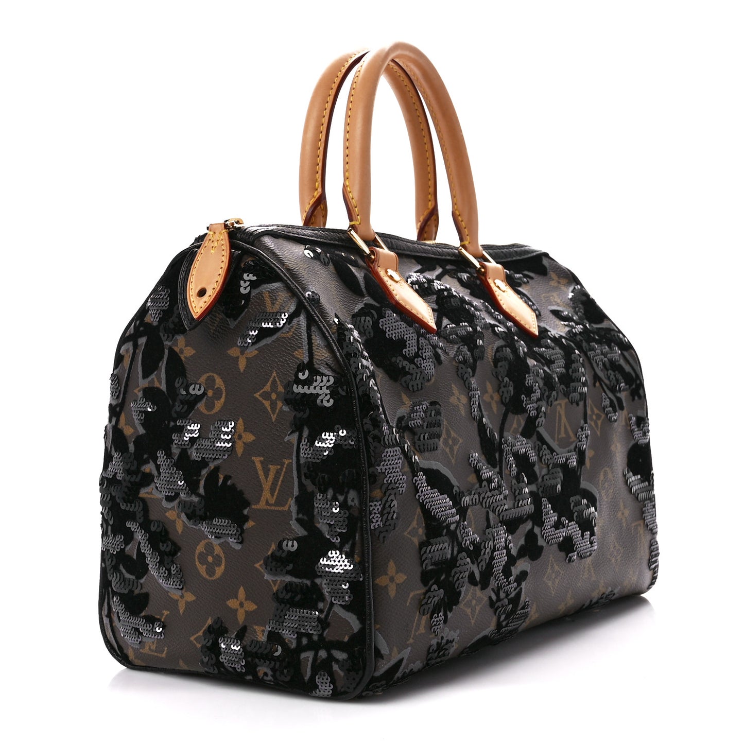Monogram Fleur De Jais Sequins Speedy 30