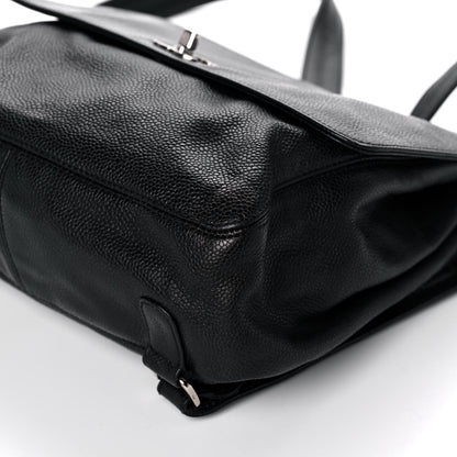 Chanel Caviar CC Backpack Black 9 of 9