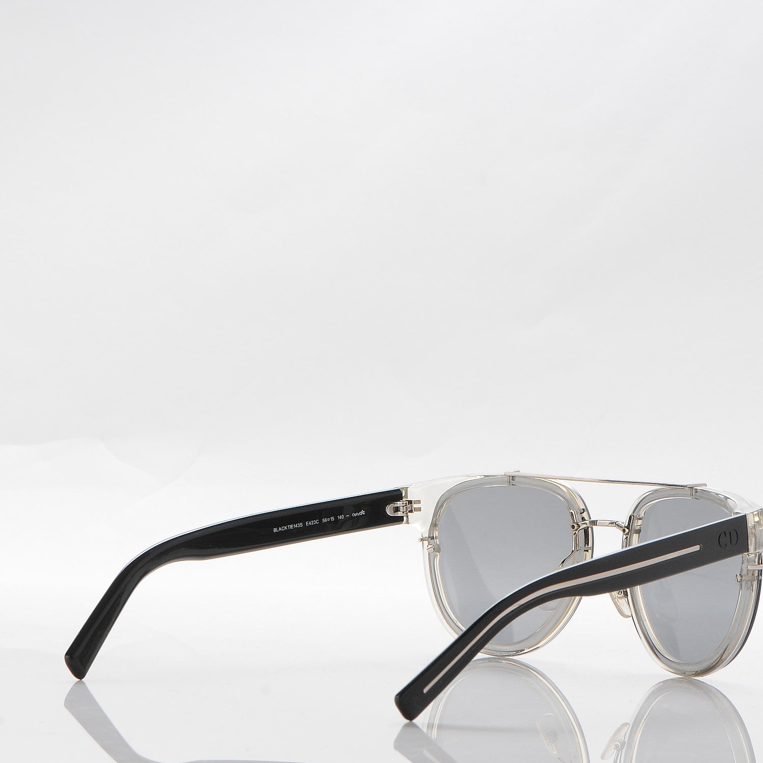 Christian Dior Black Tie Sunglasses Black 4 of 8