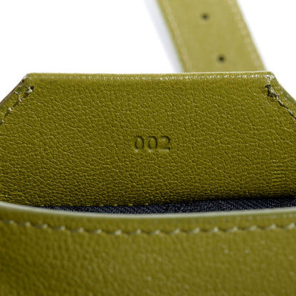Proenza Schouler Leather PS1 Mini Pouch Messenger Bag Green 12 of 13