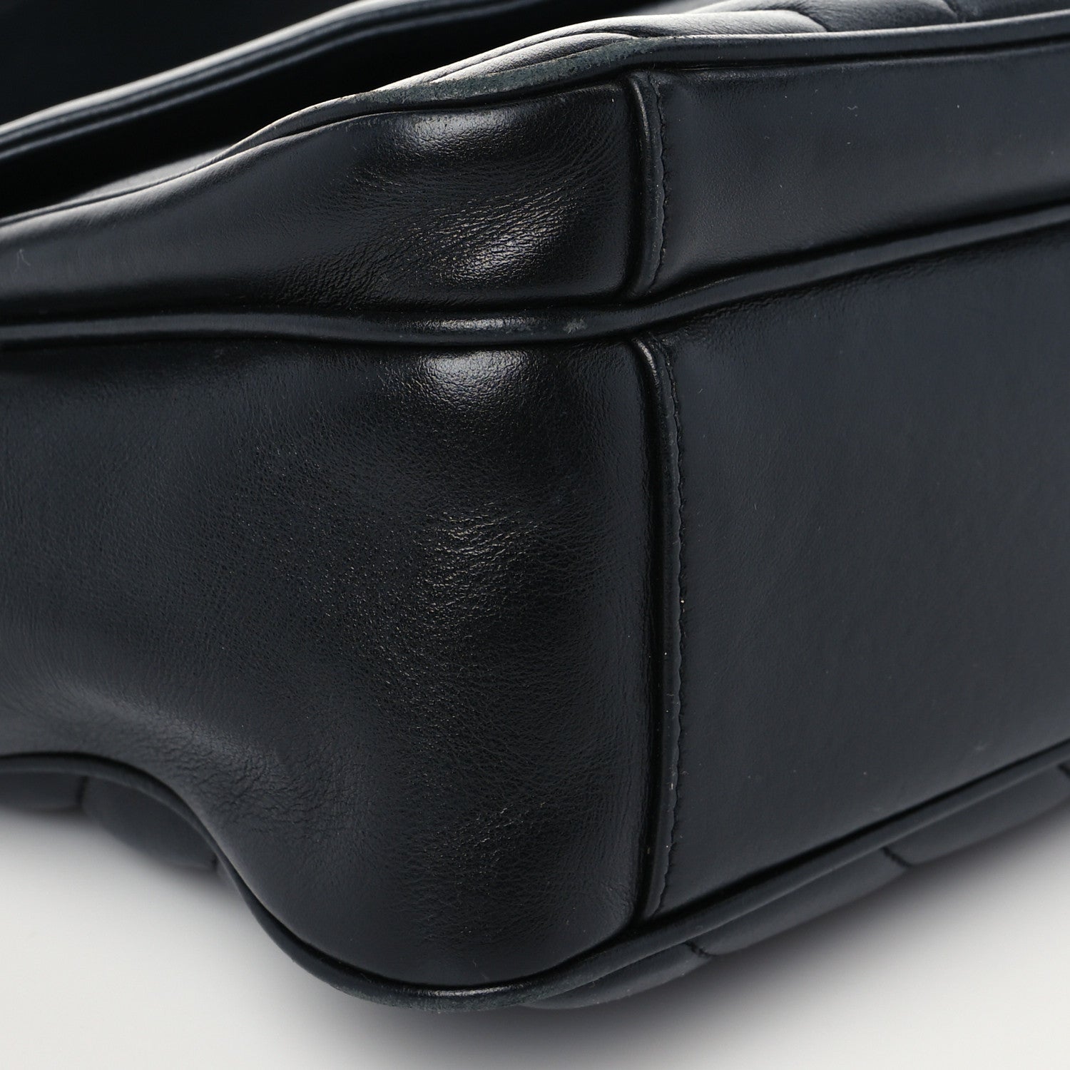 Saint Laurent Calfskin Y Quilted Monogram Loulou Shoulder Bag Black 7 of 12