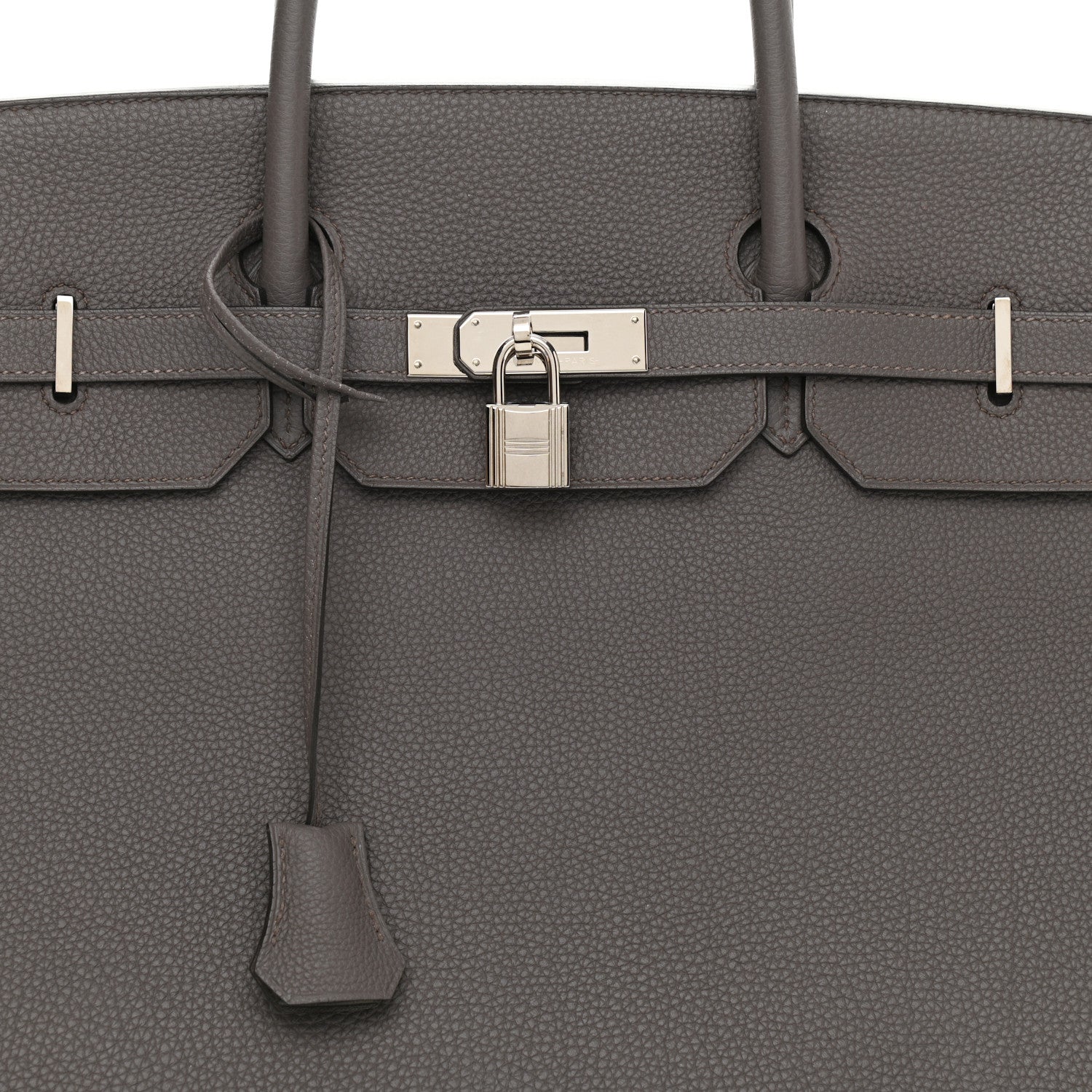 Hermes Togo Birkin 40 Etain 7 of 18